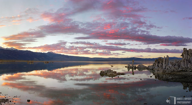 Autumn Sunset, Mono Lake