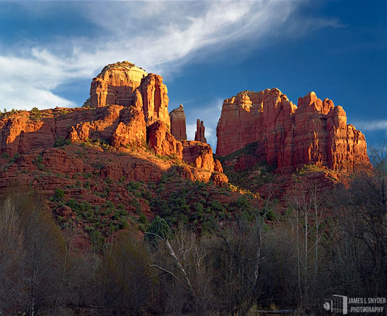 Cathedral Rock, Last Sunlight